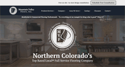 Desktop Screenshot of mountainvalleyfloors.com